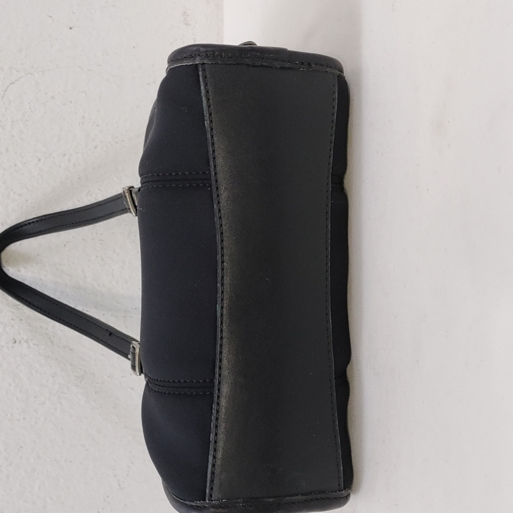 Coach Vintage Neo-Dome Tote Bag Black Neoprene #6220 - Picture 8 of 16